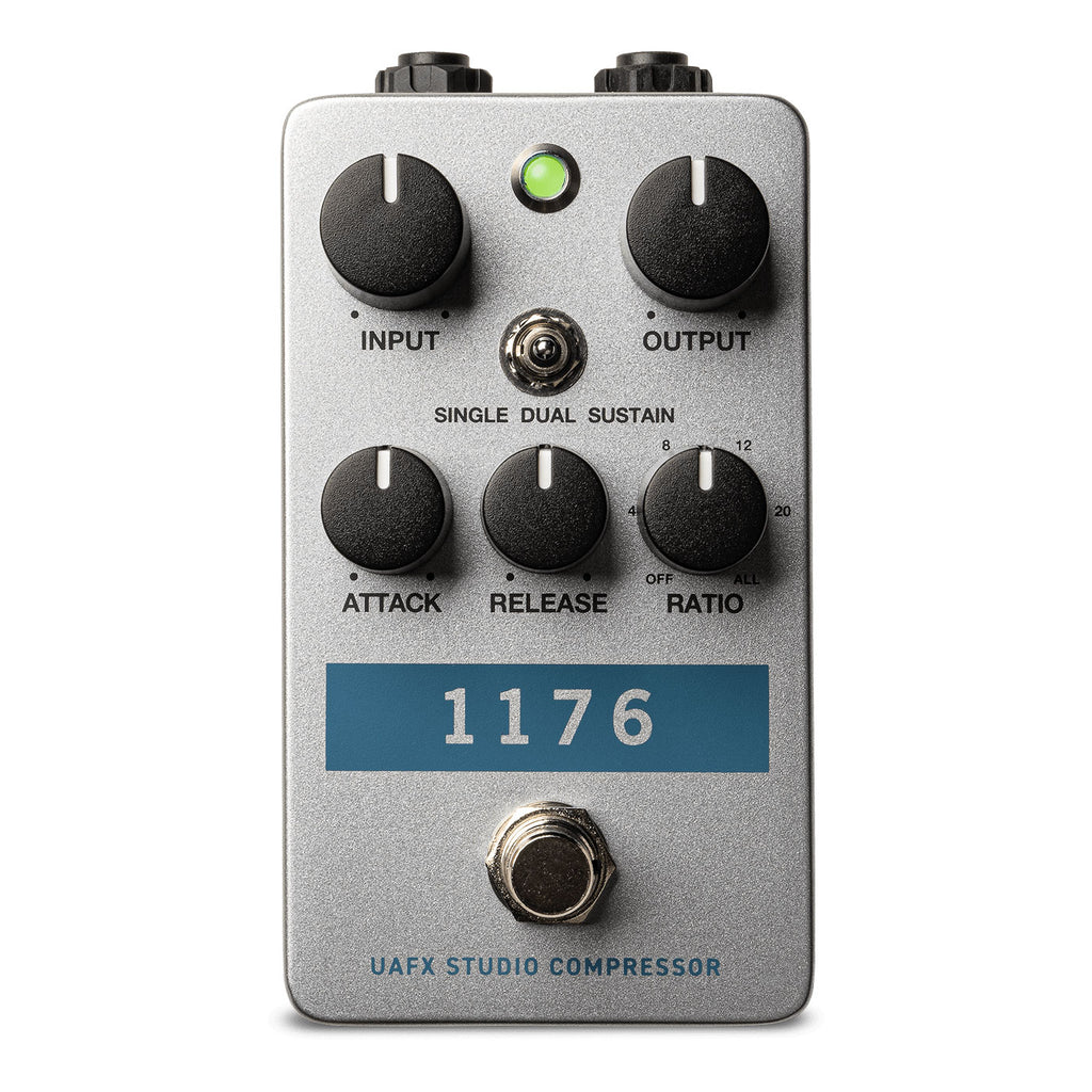 ギター Universal Audio UAFX 1176 compressor Universal Audio UAFX 1176 Studio Compressor Pedal — Vision Guitar
