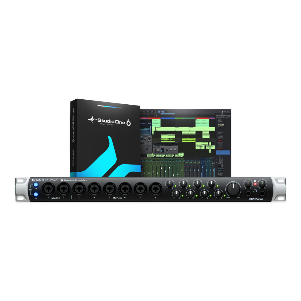 PreSonus Quantum 2626 Thunderbolt 3 Ultra-Low-Latency 2777600102 PreSonus Quantum 2626 Thunderbolt 3 Ultra-Low-Latency 2777600102