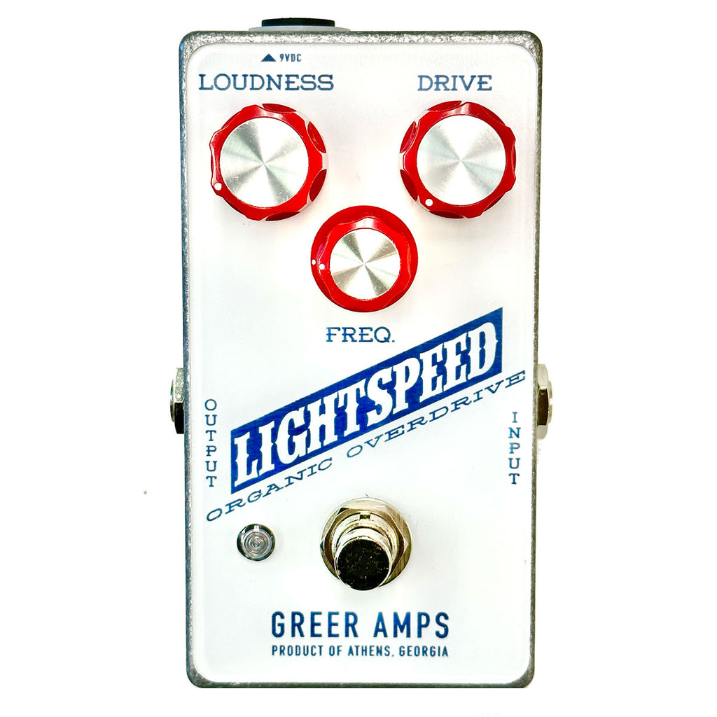 greer pedals Greer Amps Lightspeed Organic Natural Overdrive