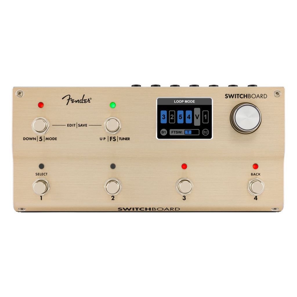 Fender Switchboard Effects Operator MIDI Pedal Switcher 0235150000