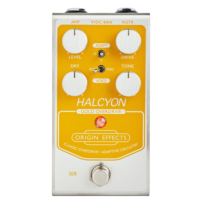 Origin Effects Halcyon Gold Overdrive Pedal