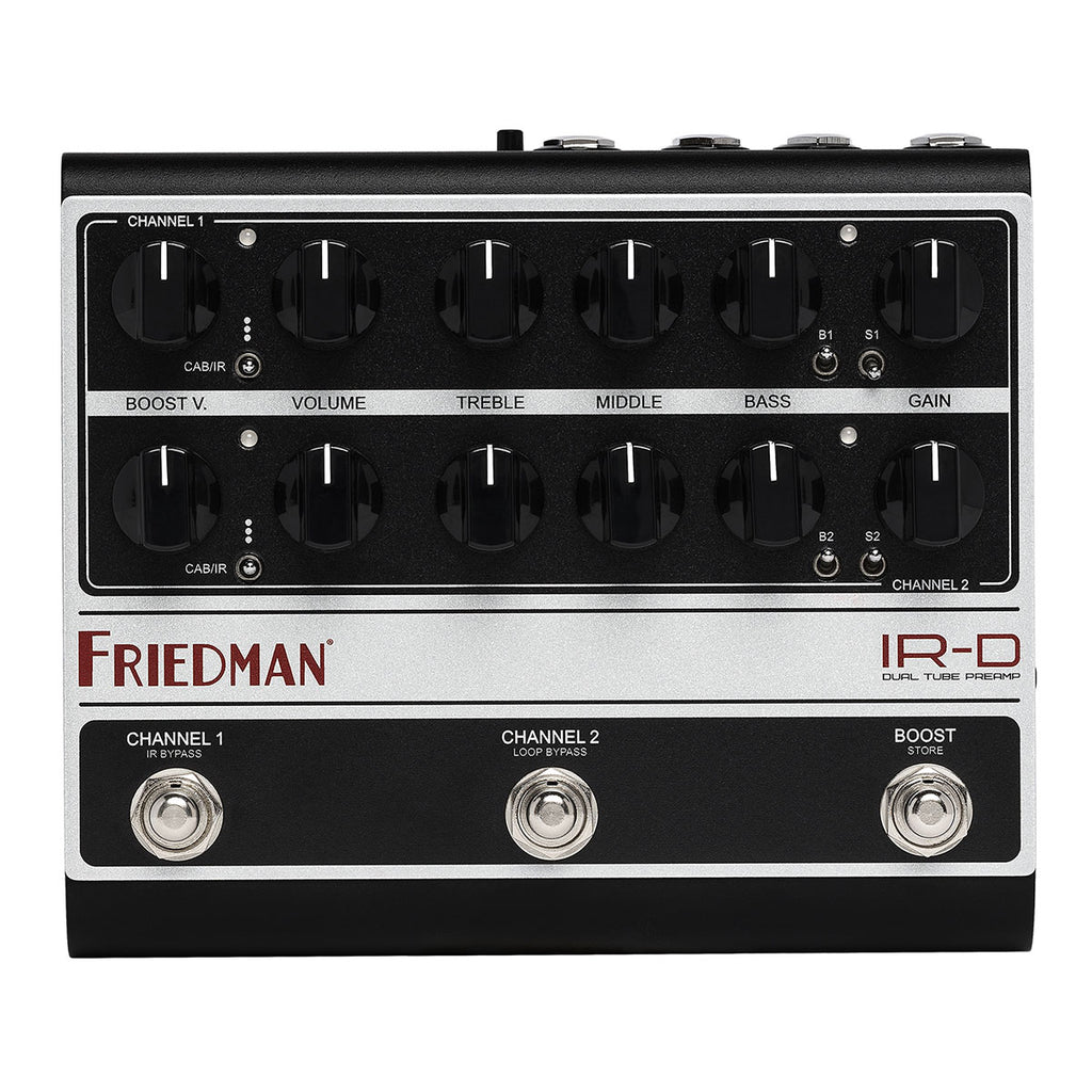 FRIEDMAN IR-D DUAL TUBE PREAMP フリードマン Friedman IR-D Tube Preamp – Motor City Guitar
