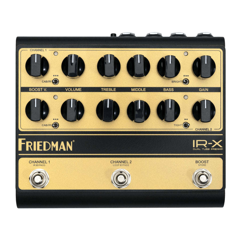Friedman IR-X Dual Tube Preamp & DI — Vision Guitar
