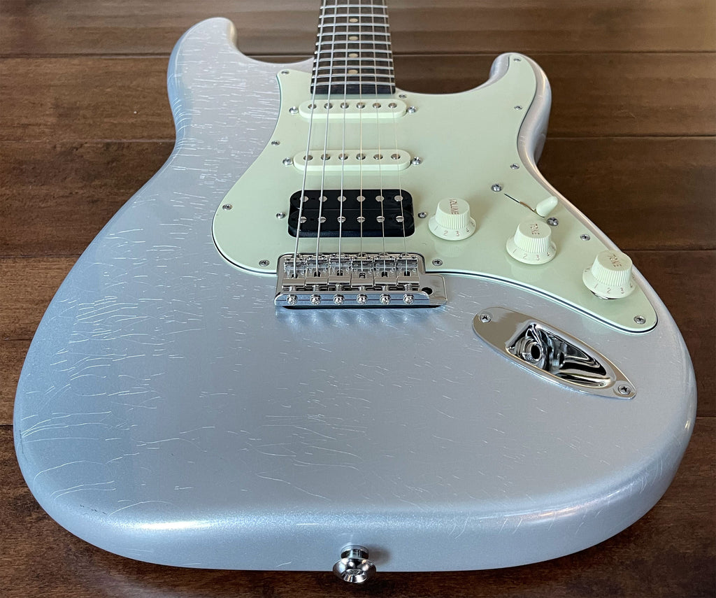 Suhr Classic S Antique Vintage Limited Edition HSS Firemist Silver
