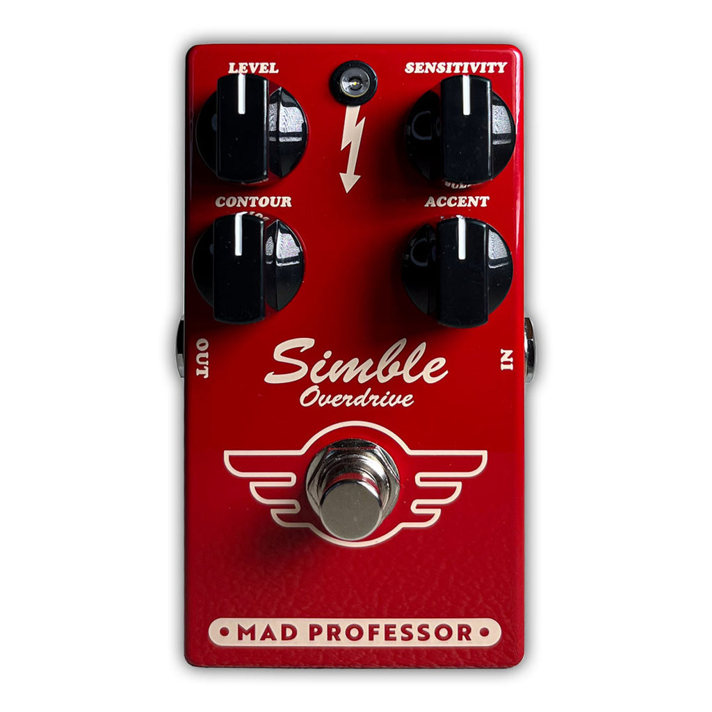 ギター MAD PROFESSOR Simble Overdrive Mad Professor BJF Design Mighty Red Distortion Pedal | Vision Guitar