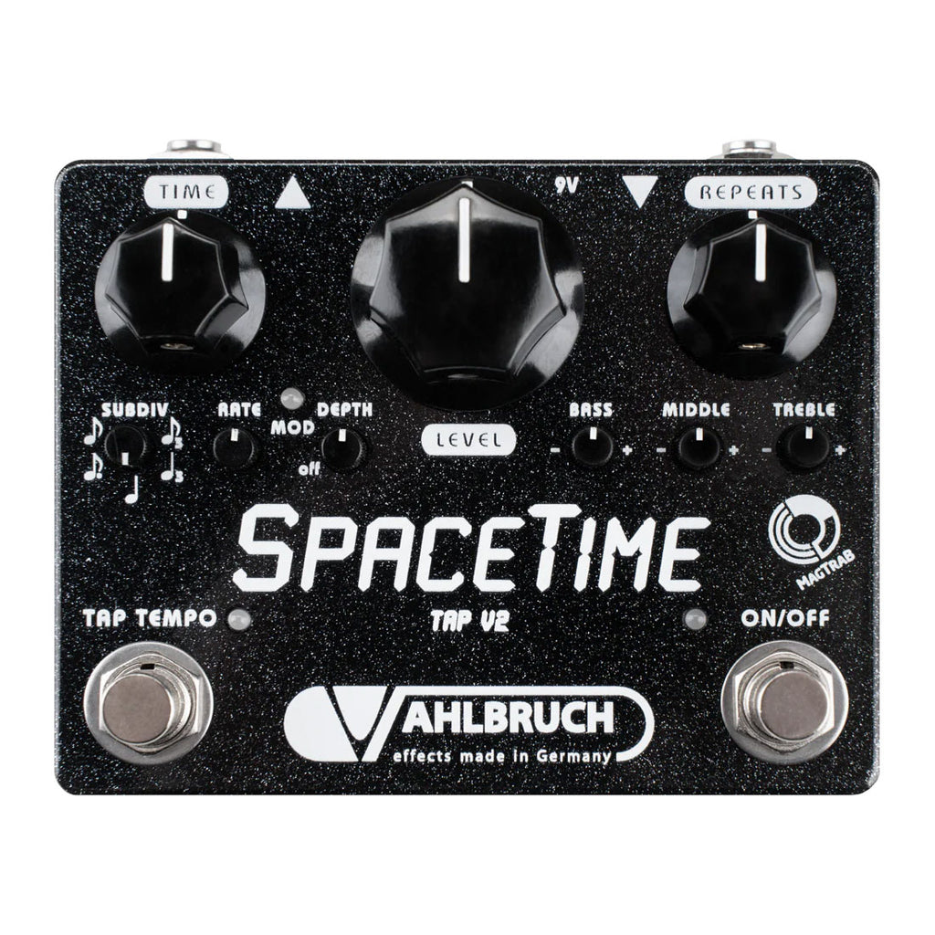 space delay pedal Vahlbruch SpaceTime Tap Delay V2 Echo Pedal