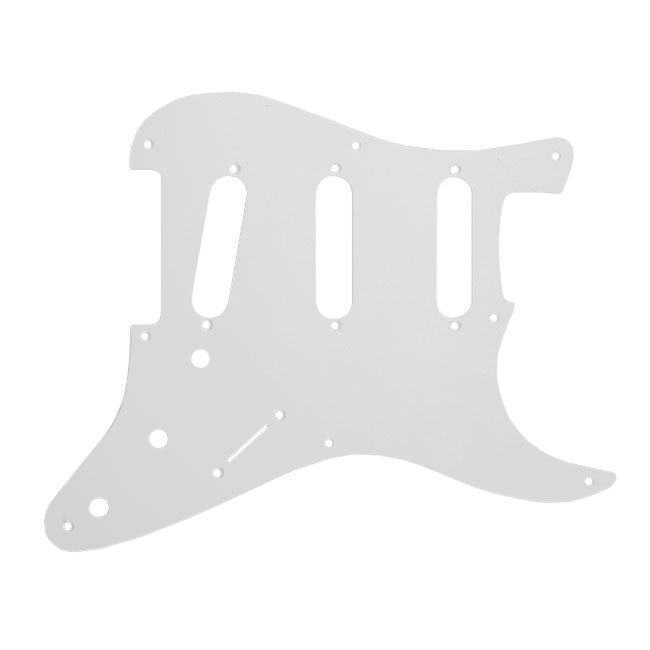 Fender '56/'59 Strat Pickguard, 1Ply 8Hole Eggshell Vision Guitar