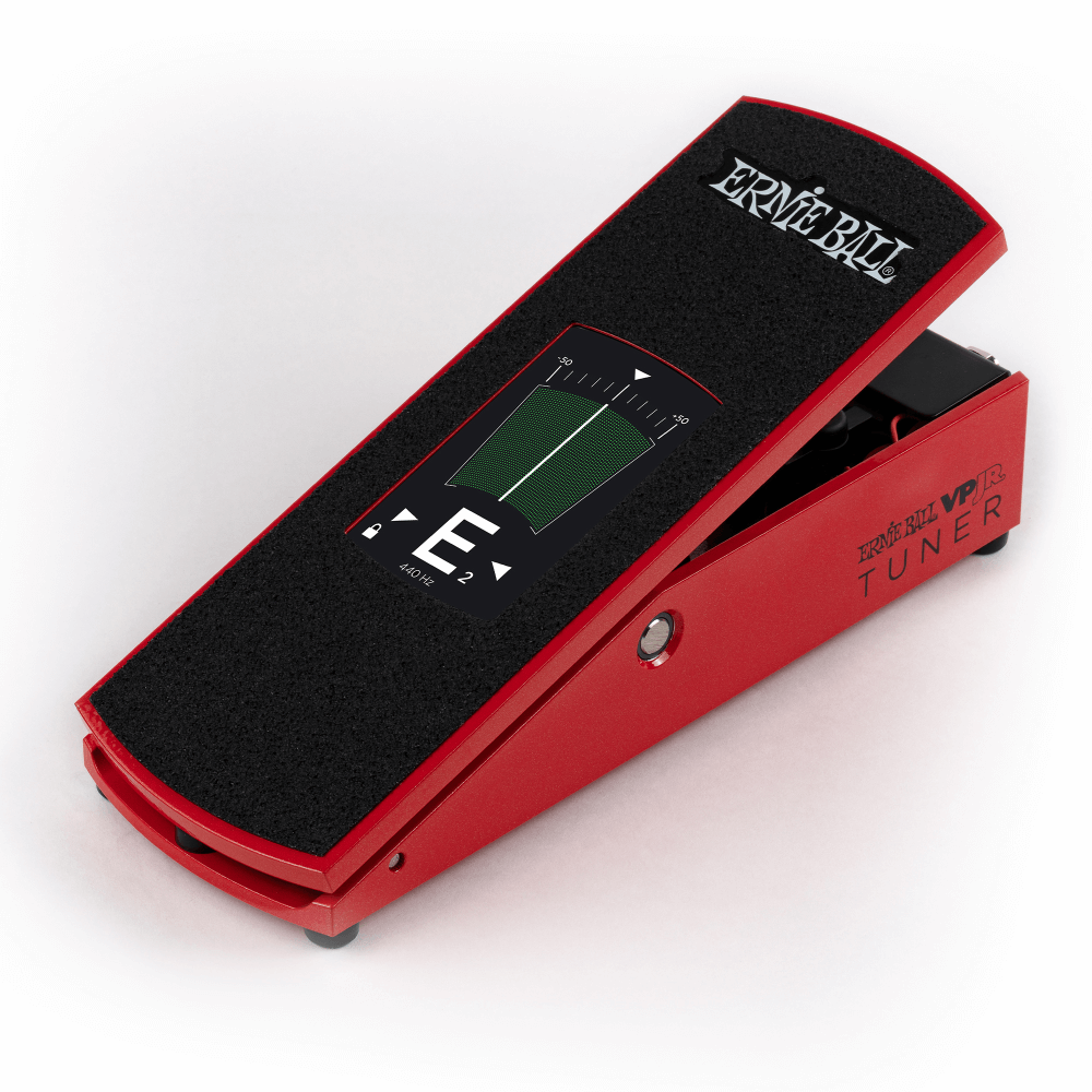 Ernie Ball VP JR Volume Pedal & Tuner Red P06202 | Vision Guitar Ernie Ball VP JR Volume Pedal & Tuner Red P06202 | Vision Guitar