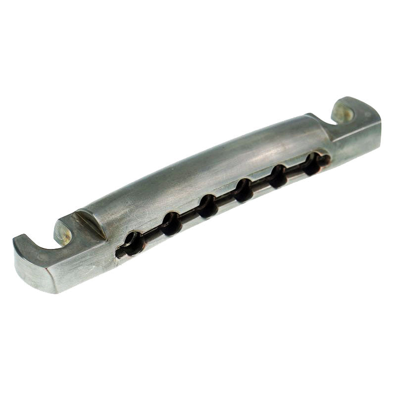 Faber TP-59 Standard Aluminum Stop Tailpiece Aged Nickel 3010-2