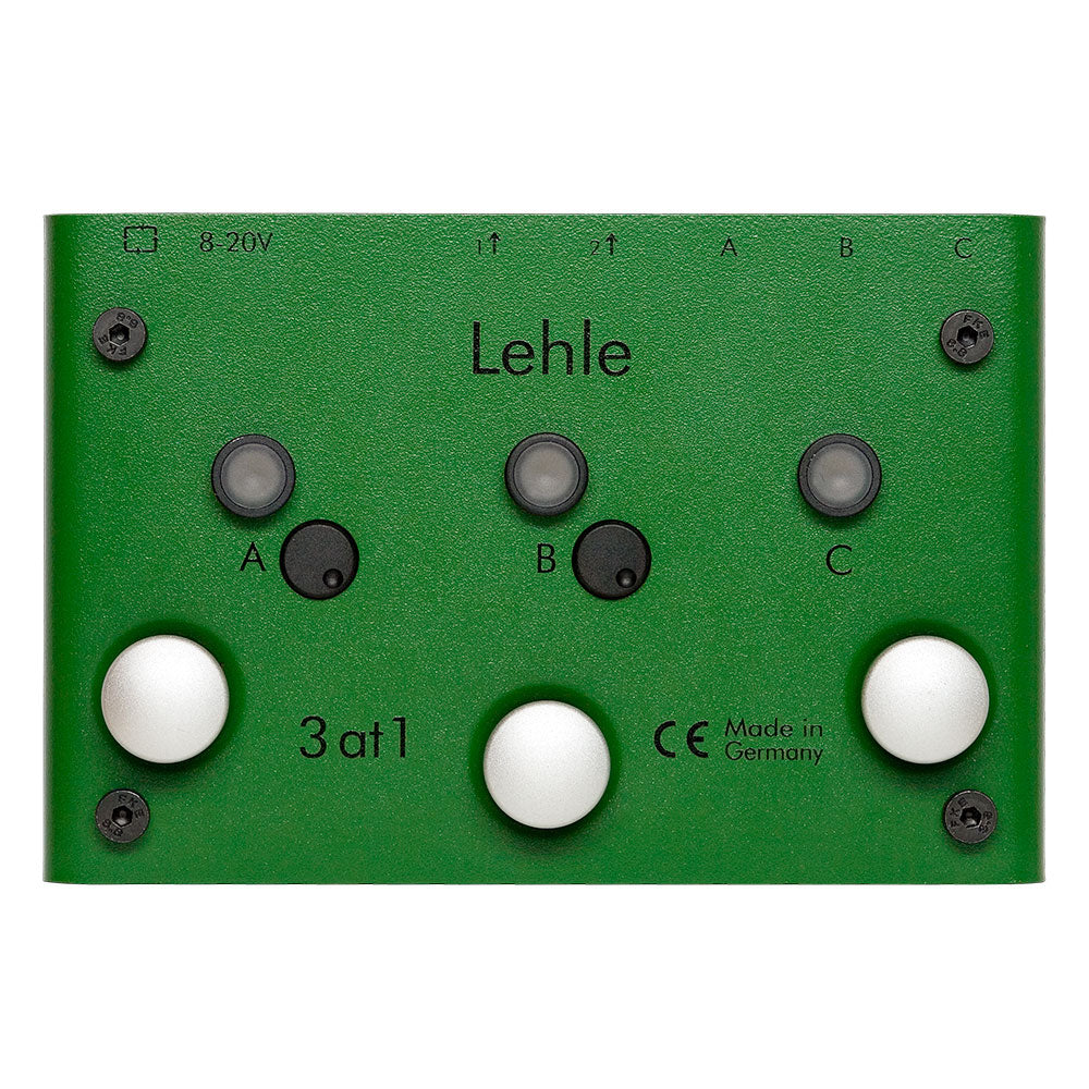 Lehle 3at1 SGOS ギターエフェクター スイッチャー LEHLE 3at1 SGOS Stereo Switcher | Vision Guitar