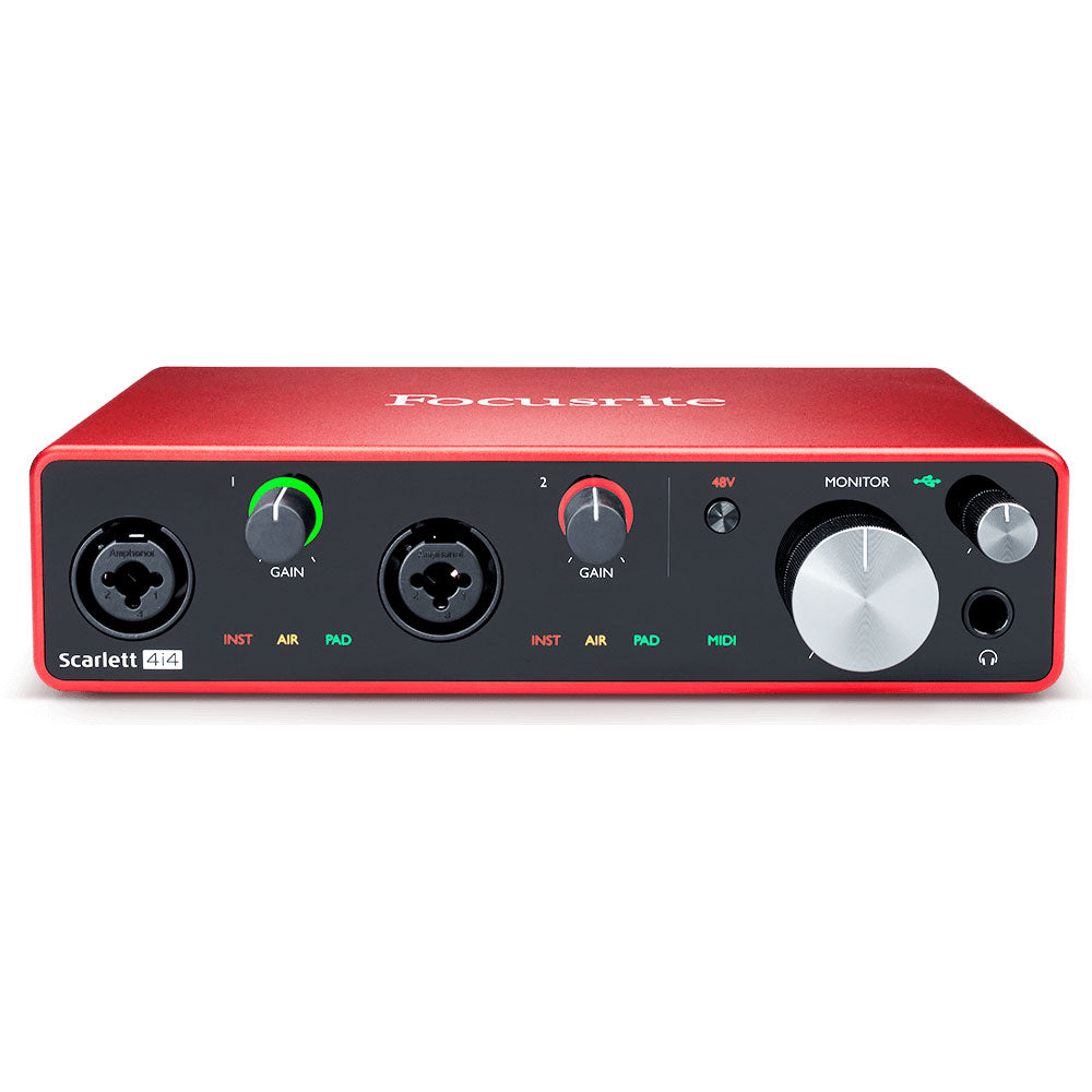 Focusrite Scarlett 2i2 USB Audio Interface | Vision Guitar