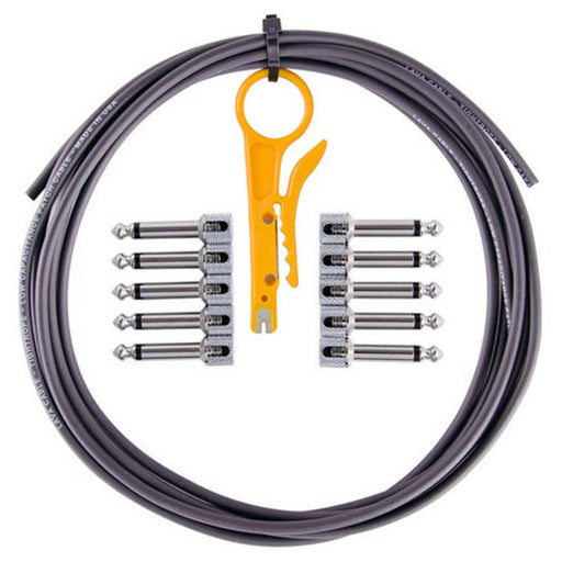 Lava Cable TIGHTROPE V2 Twistlock Solder-Free Pedal Board Kit - Black