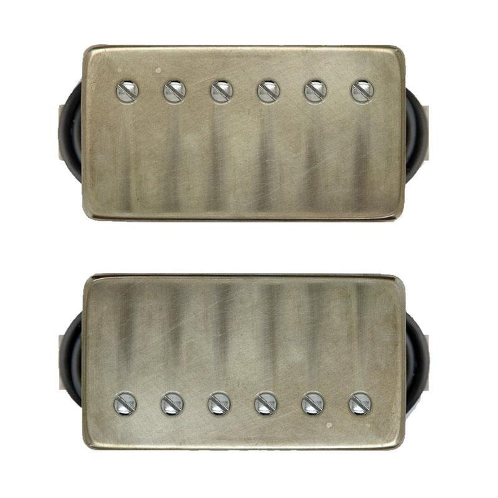Bare Knuckle The Mule Humbucker Pickup Set 50mm Aged Nickel Covers