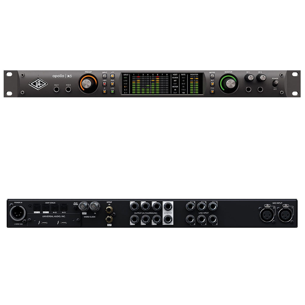 Apollo x6 Elite A/D D/A Recording Interface | Vision Guitar
