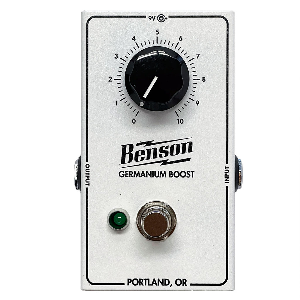 Benson Germanium Boost Pedal | guitarguitar Benson GERMANIUM BOOST