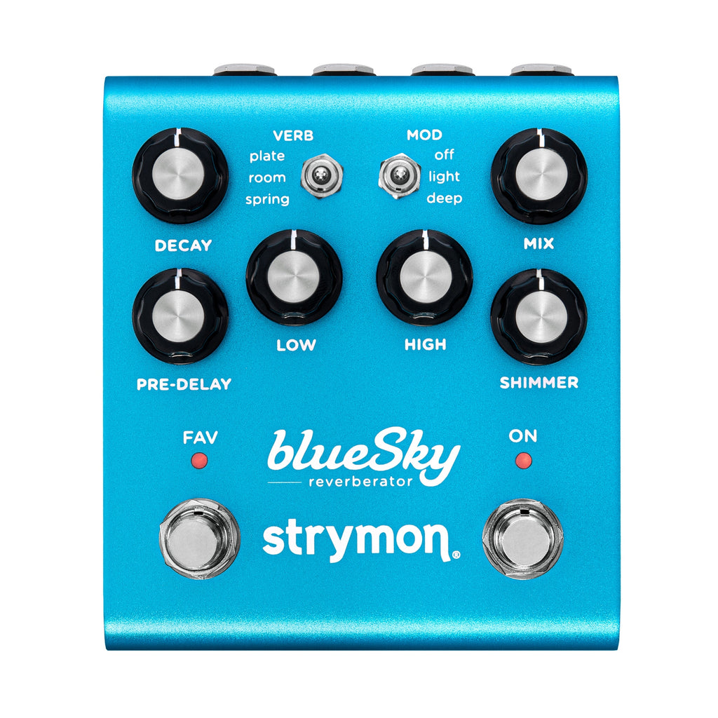 Strymon Bluesky Reverberator New Version 2 MIDI — Vision Guitar
