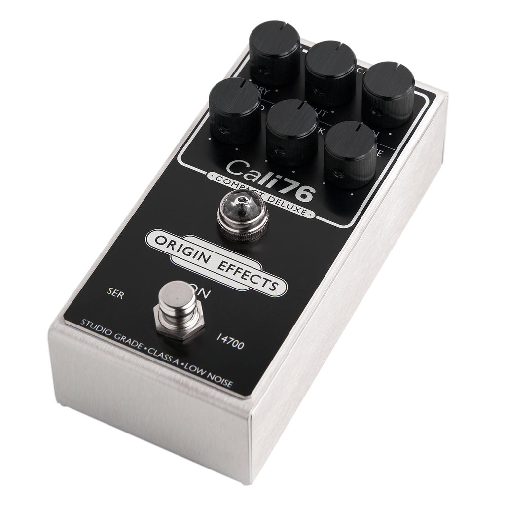 cali pedal Origin Effects Cali76 Compact Deluxe Comp Blackout