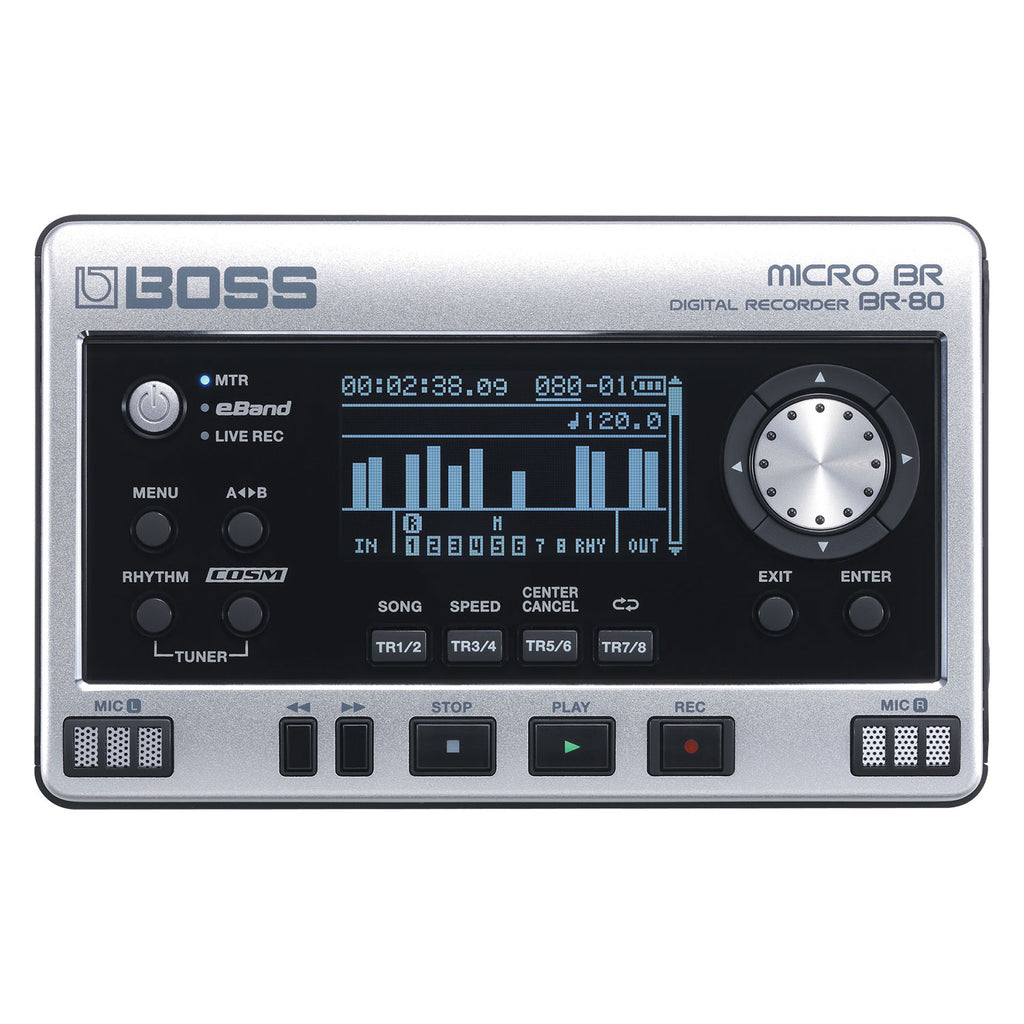 Boss Micro BR BR-80 Digital Recorder — Vision Guitar