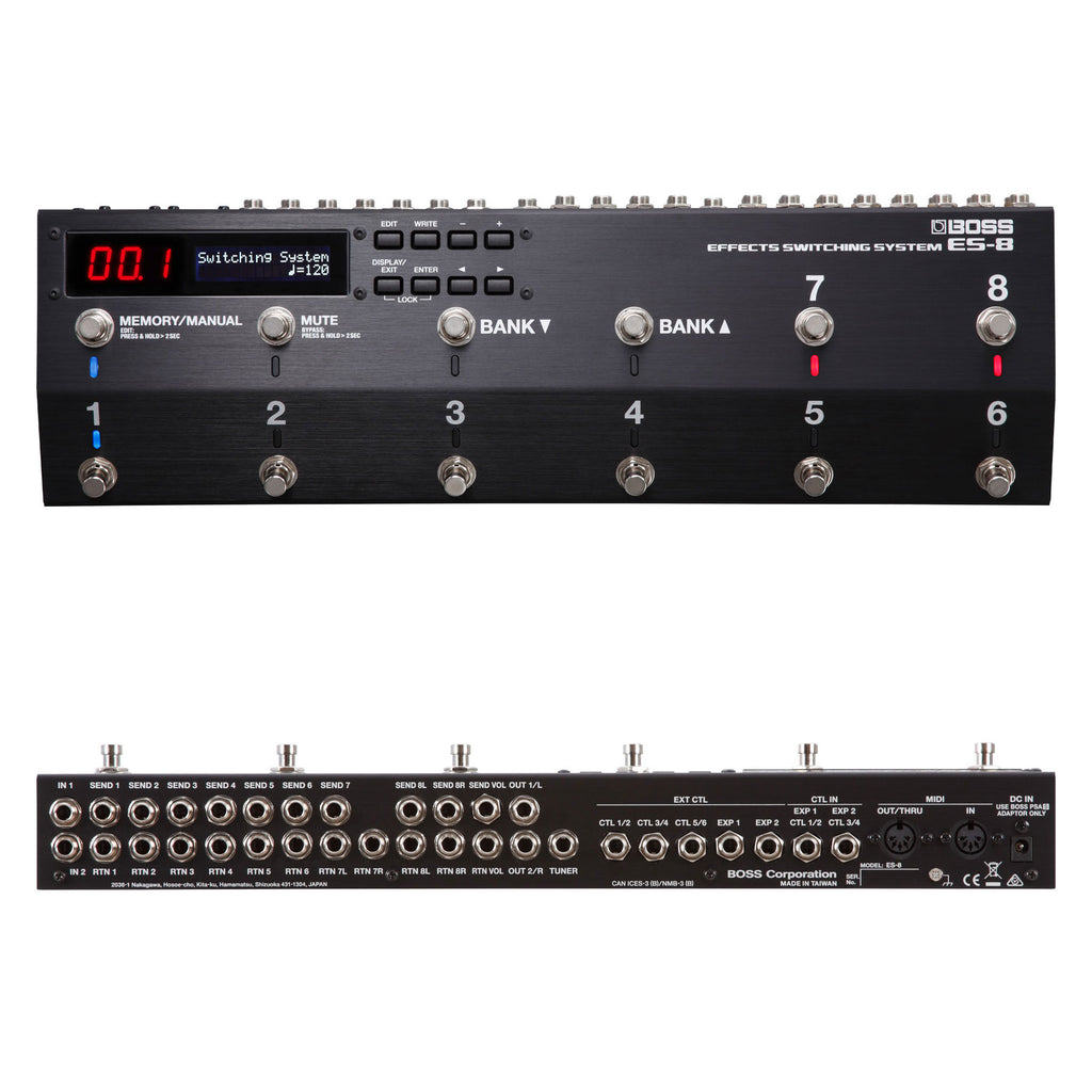 boss pedal switcher Boss ES-8 Effects Switching System
