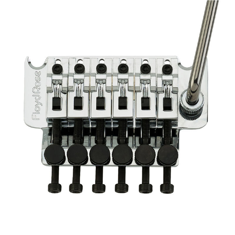 Original Floyd Rose R2 Locking Tremolo Full Assembly Kit Chrome