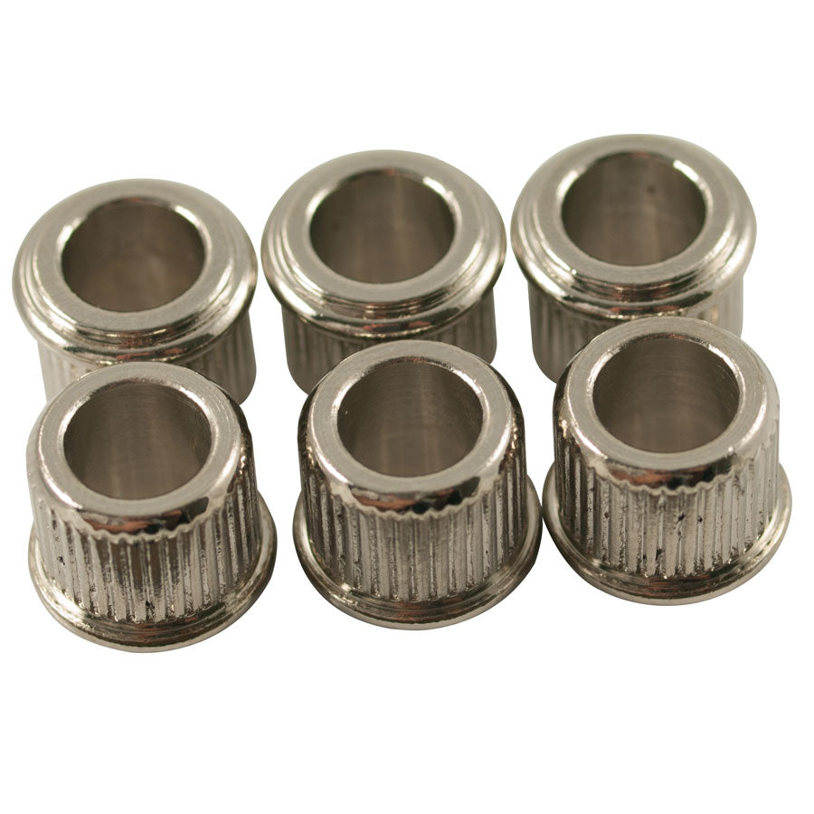 Kluson Adapter Bushing Set Nickel Converts 10mm to 1/4