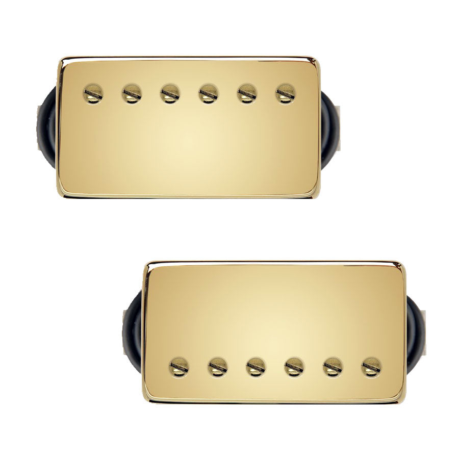 Bare Knuckle The Mule Humbucker Pickup Set 50mm Gold Covers