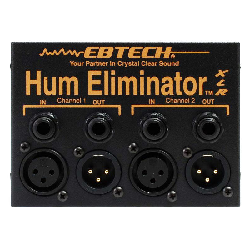 Ebtech HE-2 XLR 2-channel Stereo Hum Eliminator | Vision Guitar
