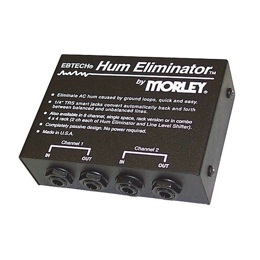 Ebtech Morley HE-2 2-channel Stereo Hum Eliminator