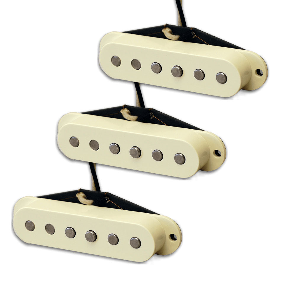 Lindy Fralin Vintage Hot Strat Pickup Set w/Bassplate Lindy Fralin Vintage Hot Strat Pickup Set w/Bassplate