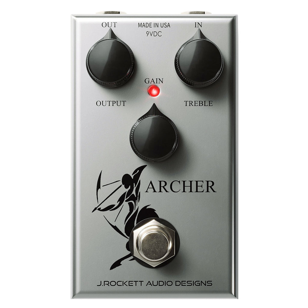 j rockett archer pedal J. Rockett Custom Jeff Mod Archer Overdrive Pedal