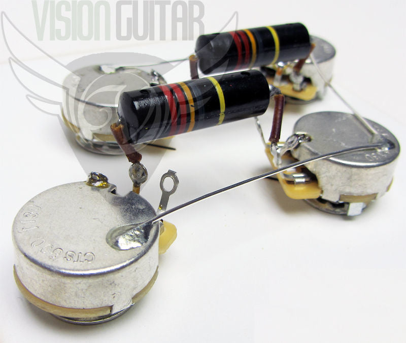 Premium 1956-60 PRE-WIRED Les Paul Wiring Harness | Vision Guitar
