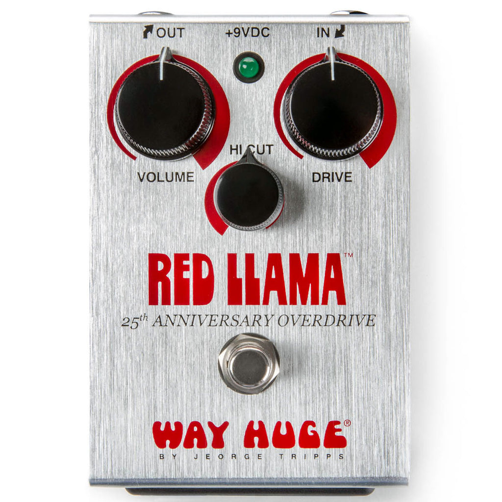 ギター Way Huge RED LLAMA 25TH ANNIVERSARY Way Huge WHE206 25th Anniversary Red Llama Overdrive | Vision Guitar