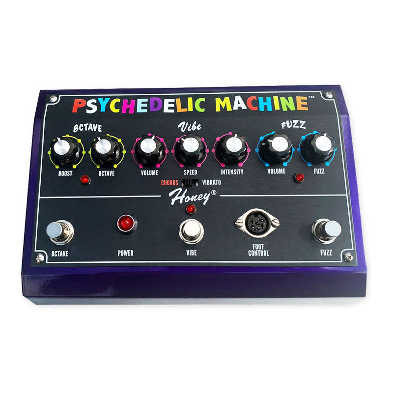 Shin-ei Psychedelic Machine Fuzz Face & Octavia Purple | Vision Guitar