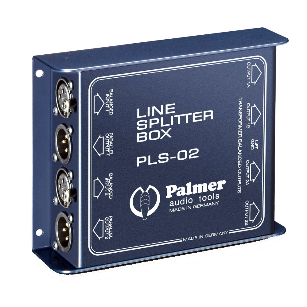 Palmer Audio Tools PLS 02 Dual Channel Line Splitter | Vision Guitar