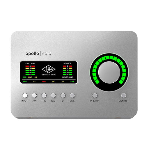 Universal Audio Apollo Solo Heritage Thunderbolt 3 Audio Interface with UAD DSP