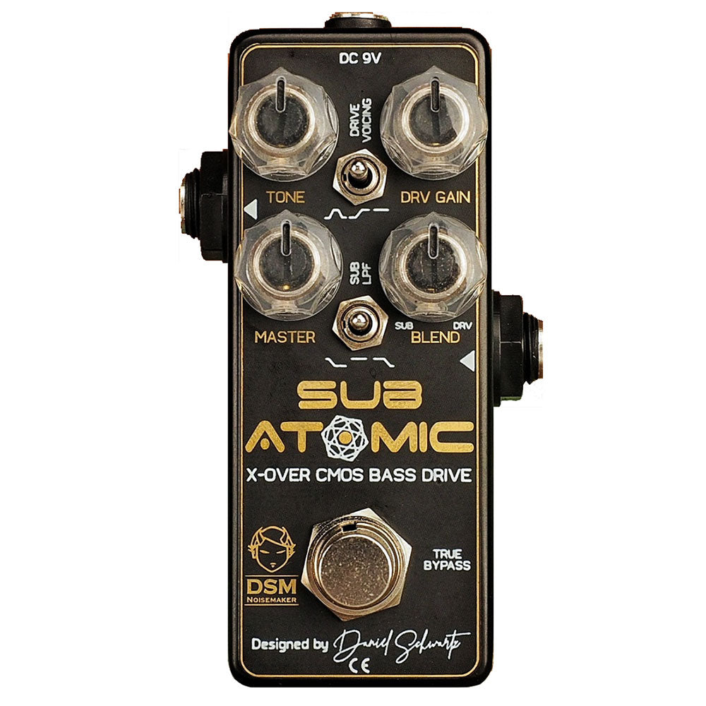 dsm pedals DSM Noisemaker Sub Atomic X-Over CMOS Bass Drive