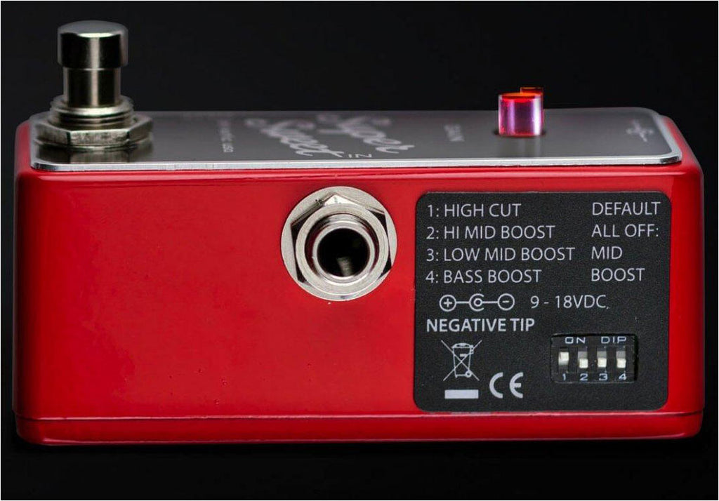 bass clean boost pedal Xotic Super Sweet Booster Effects Pedal