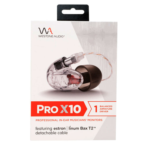 Westone Audio Pro X10 Professional In-Ear Monitors