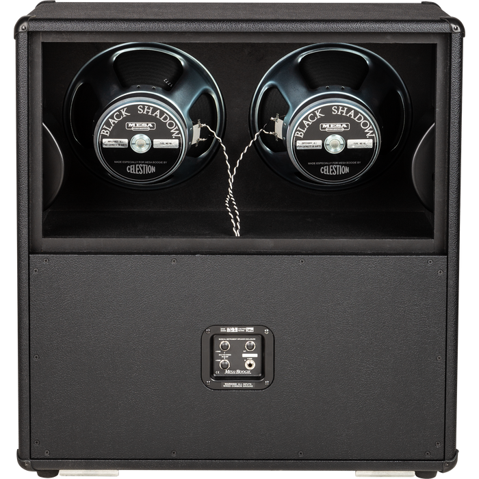 Mesa Boogie Split-Back 4x12 Cabinet Black 0.B412V.SL.AM.FC