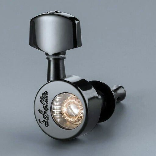 Schaller Da Vinci 6 In Line 18:1 Tuning Machines Black TK-0961-003