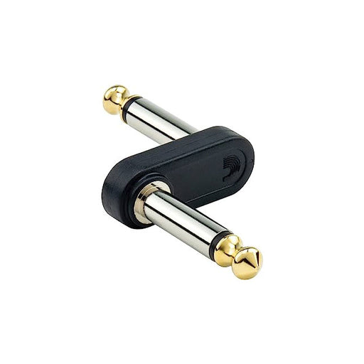 D'Addario 1/4 Inch Male Mono Offset Adapter (Patch Cable) PW-P047B