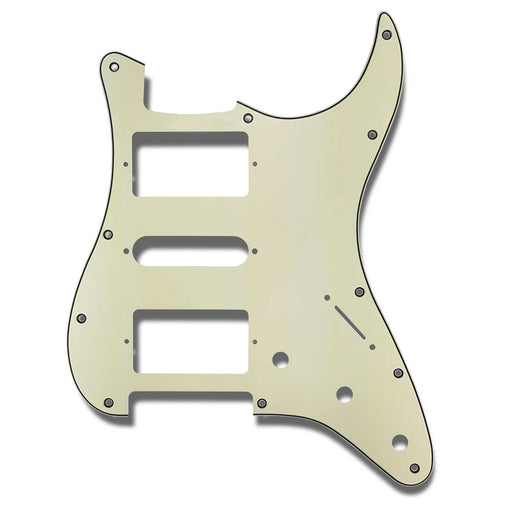 Primo HSH Strat Pickguard 3-Ply Parchment 11-Hole PR-3851-050