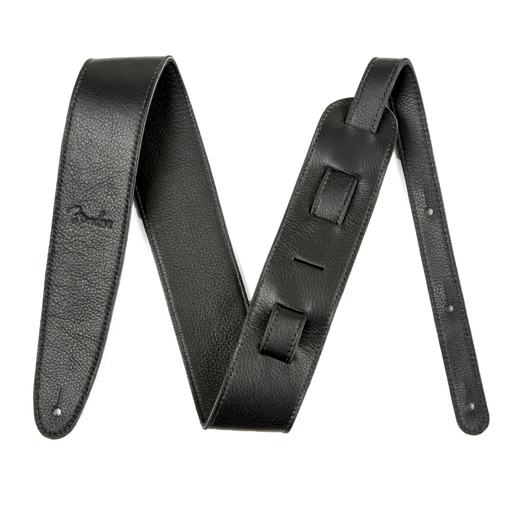 Fender® Artisan Crafted Leather Straps Black 2.5" 0990622006