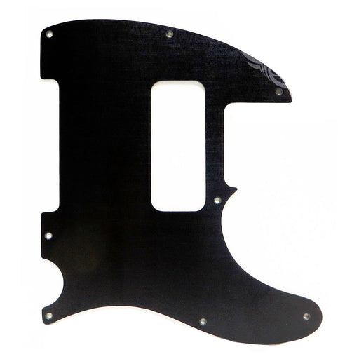WD Telecaster  8-Screw Pickguard 1-Ply Black P90 Soapbar Neck TEH-101-P90