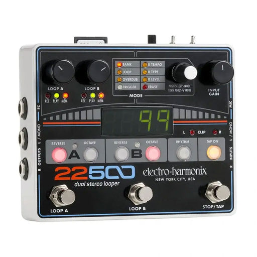 Electro-Harmonix 22500 Dual Stereo Looper Pedal