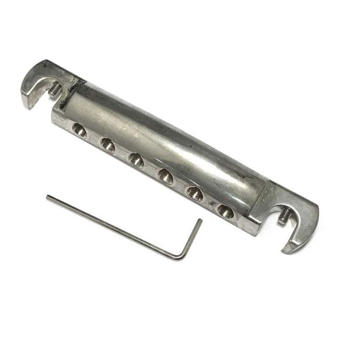 Faber TPW Vintage Style Wraparound Tailpiece Aged Nickel 3017-1