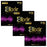 3 Pack! Elixir Attune Acoustic Phosphor Bronze Guitar Strings Medium (.013-.056) 21102