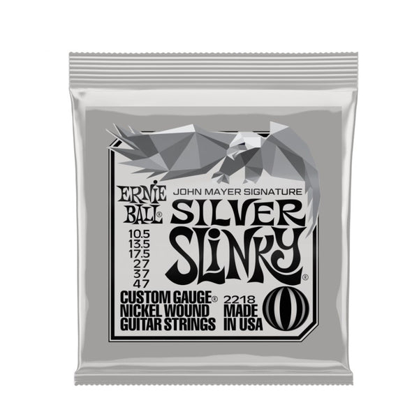 Ernie Ball John Mayer Silver Slinky Signature Electric Guitar Strings P02218