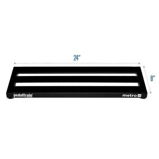 PedalTrain Metro 24 Pedalboard & Accessories 24" x 8" PT-M24-F