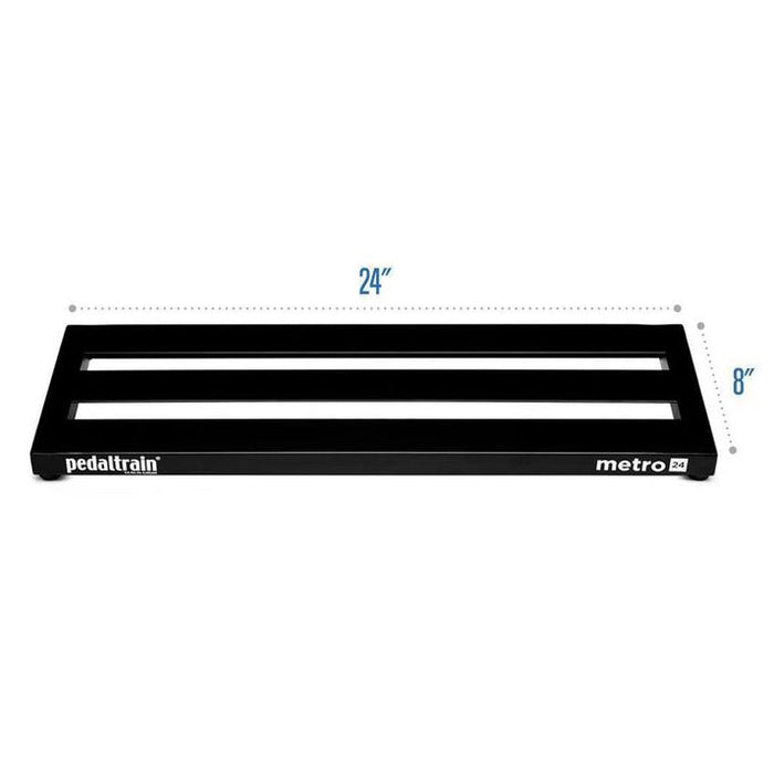 PedalTrain Metro 24 Pedalboard & Accessories 24" x 8" PT-M24-F